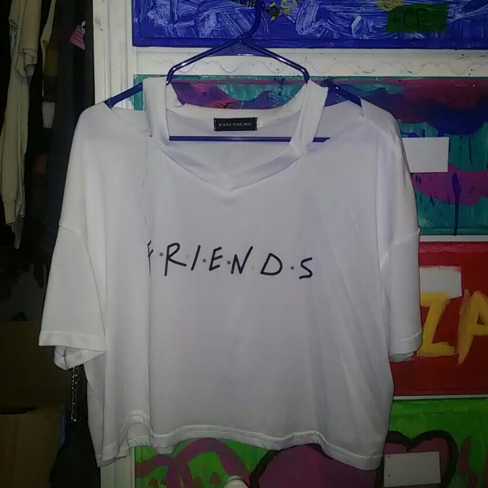 "Friends" crop top